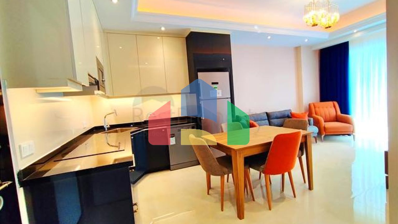 Квартира 1+1 в одном из самых популярных комплексов Махмутлара