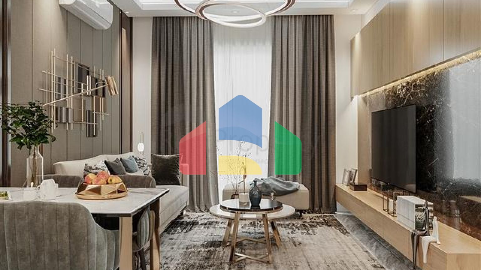 Новый инвестиционный проект в 400 метрах от моря в Махумтларе