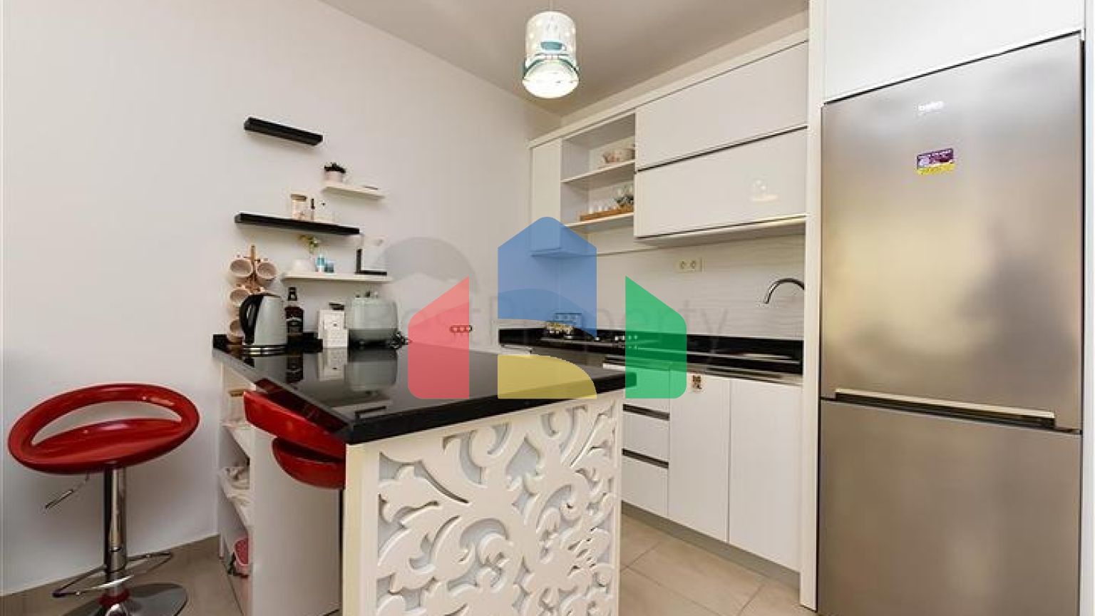 Меблированная квартира планировкой 2+1 в районе Махмутлар