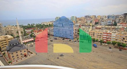 3+1 penthouse for sale in Mahmutlar district