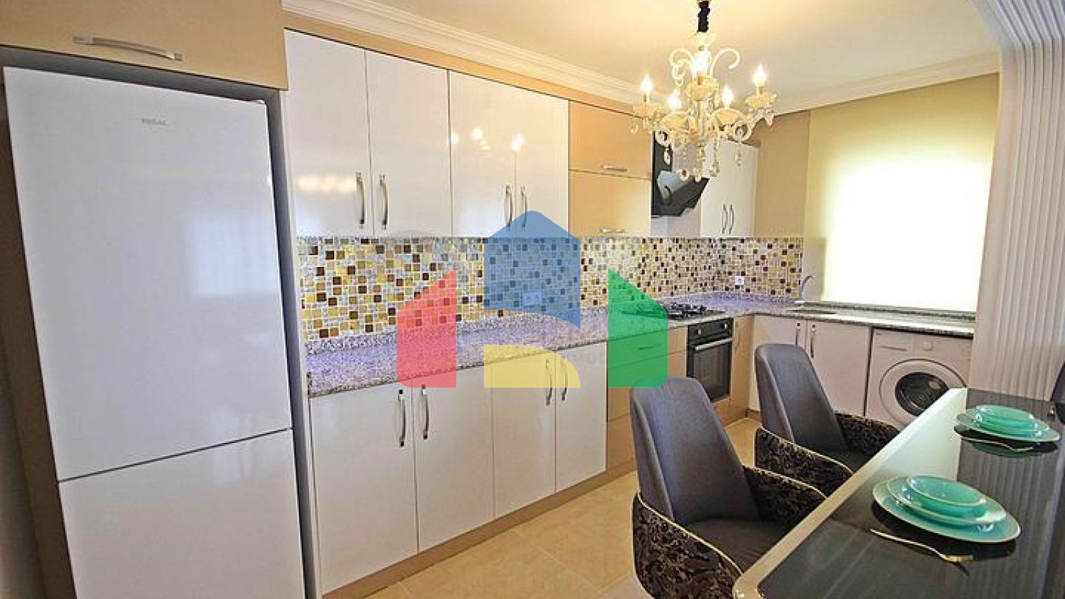 Продается пентхаус 3+1 в районе Махмутлар