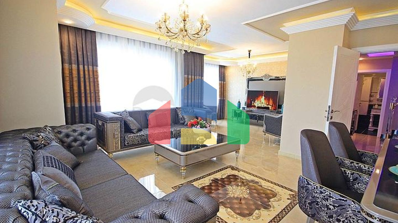 Продается пентхаус 3+1 в районе Махмутлар