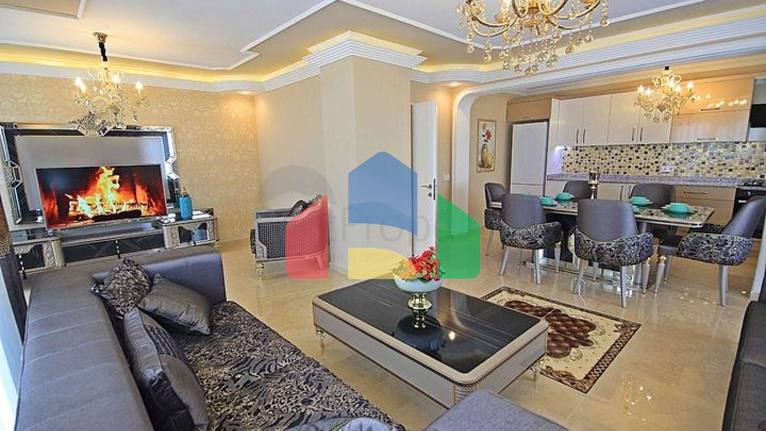 Продается пентхаус 3+1 в районе Махмутлар