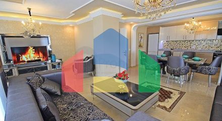 Продается пентхаус 3+1 в районе Махмутлар