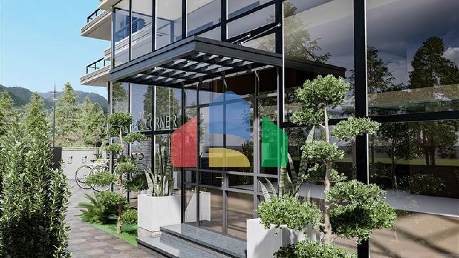 Новий проект, що будується в районі Махмутлар