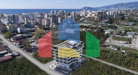 Новий проект, що будується в районі Махмутлар