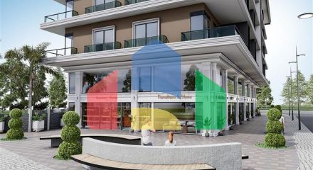 Новий проект, що будується в районі Махмутлар