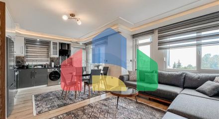 Furnished 2+1 apartment in Mahmutlar