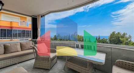 Furnished 2+1 apartment in Mahmutlar