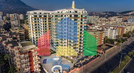 Квартира 2 + 1 на першій береговій лінії