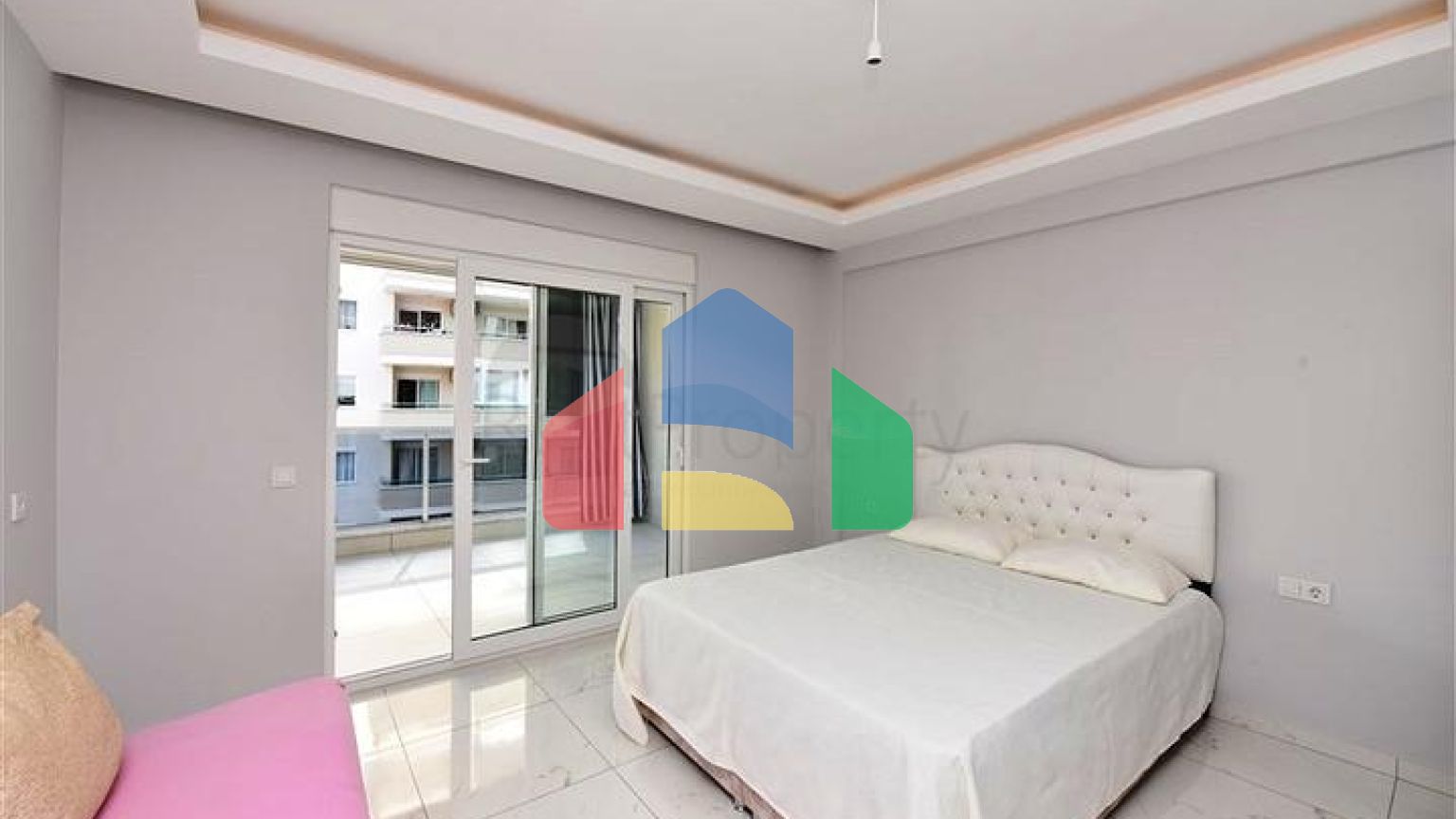 Просторная квартира 1+1 в районе Махмутлар