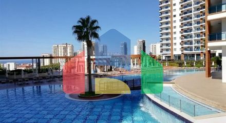 One-bedroom apartment in a luxury complex in Mahmutlar district