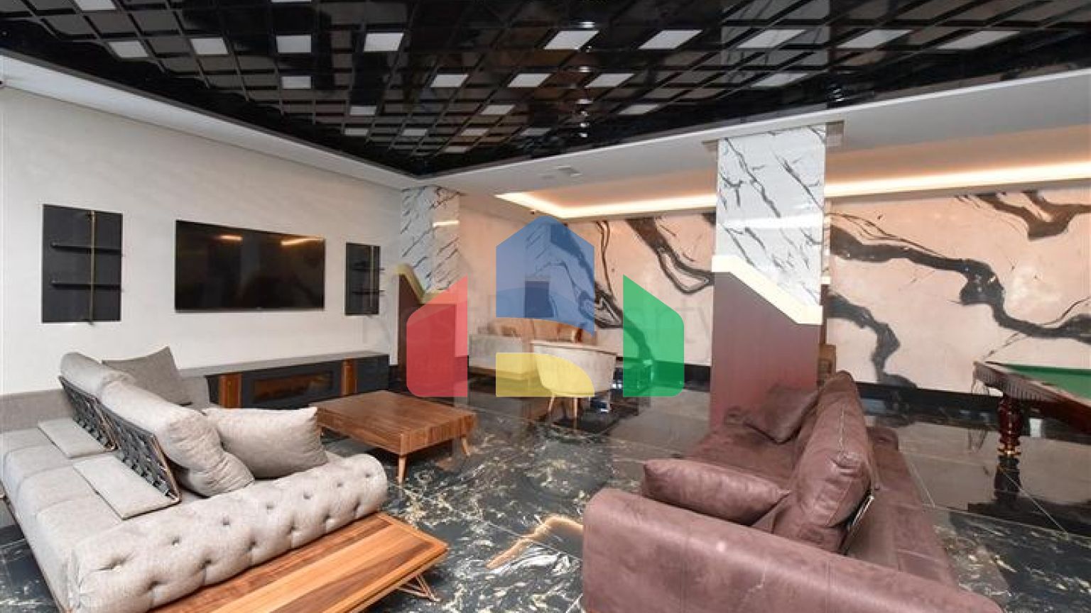 Двухкомнатная меблированная квартира в новом комплексе Махмутлара