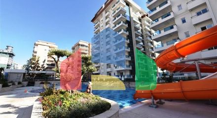 Двухкомнатная меблированная квартира в новом комплексе Махмутлара