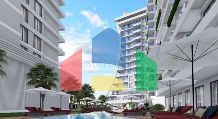 High floor -Best Deal - 1 bedroom apt -in Mahmutlar / Alanya