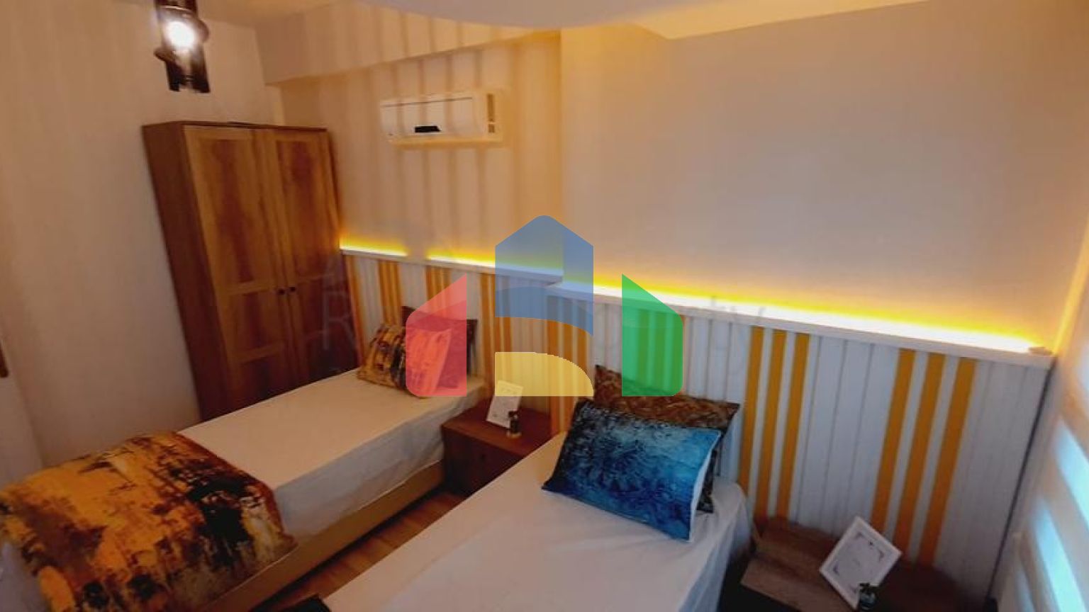 Затишна трикімнатна квартира в центрі району Махмутлар