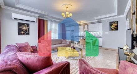 Просторная квартира в районе Махмутлар с видом на море и горы Просторная квартира в районе Махмутлар с видом на море и горы