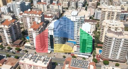 Пентхаус  5+1 в районе Махмутлар