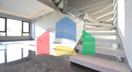 Пентхаус 3 + 1 з видом на Середземне море в Махмутларі