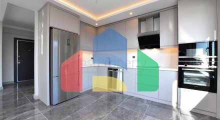 Пентхаус 3 + 1 з видом на Середземне море в Махмутларі