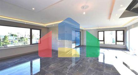 Пентхаус 3 + 1 з видом на Середземне море в Махмутларі