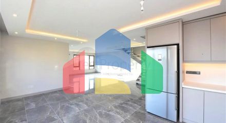 Пентхаус 3 + 1 з видом на Середземне море в Махмутларі