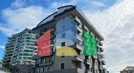 3+1 linear apartment in the popular area of Mahmutlar