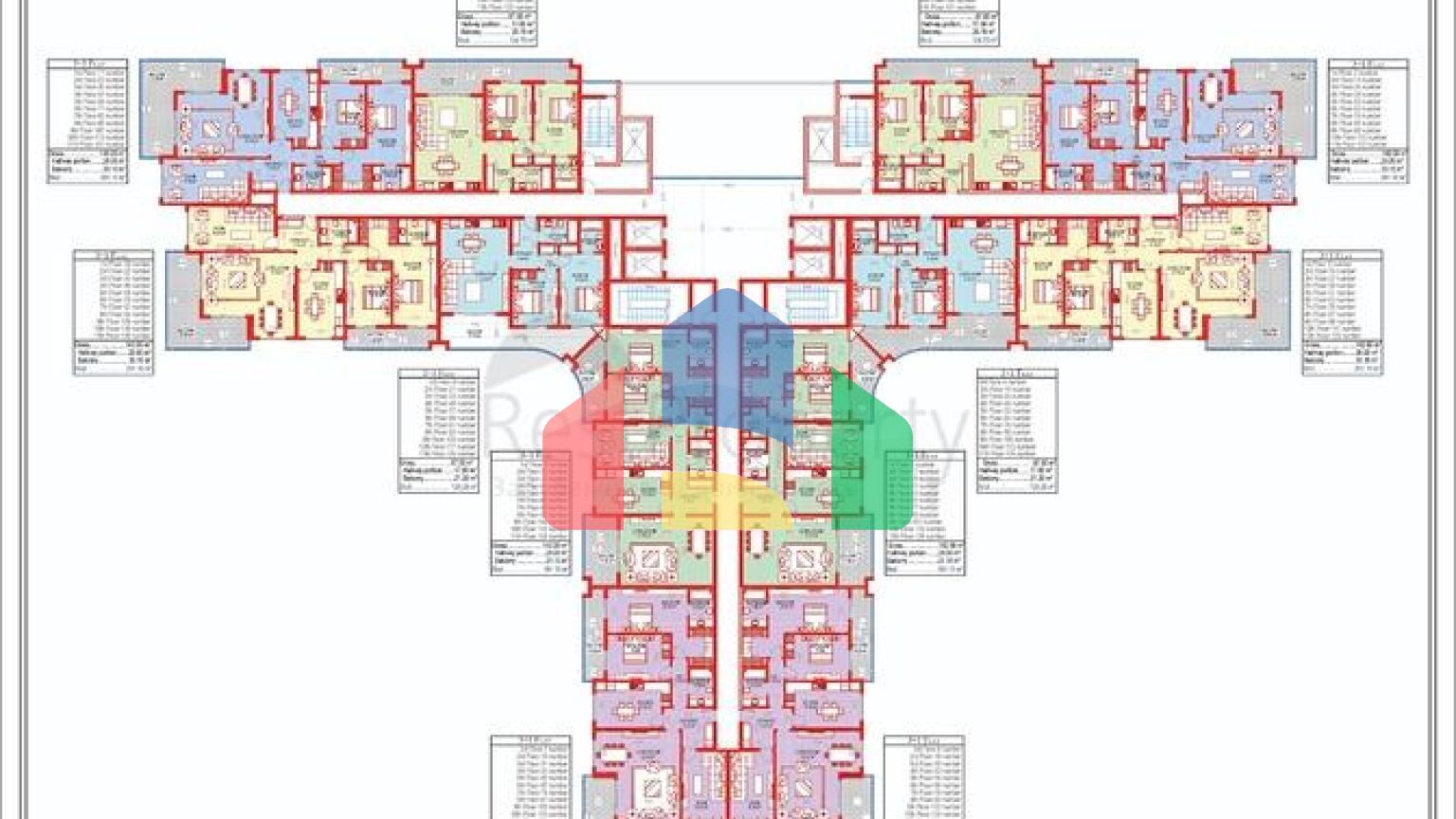 Новый комплекс с богатой инфраструктурой в Махмутларе