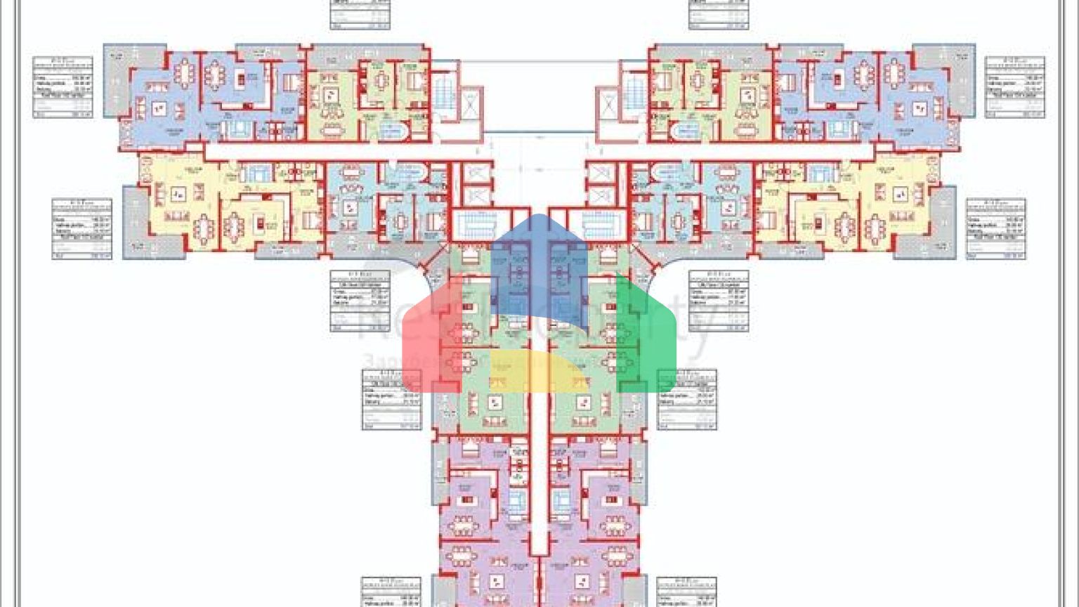 Новый комплекс с богатой инфраструктурой в Махмутларе