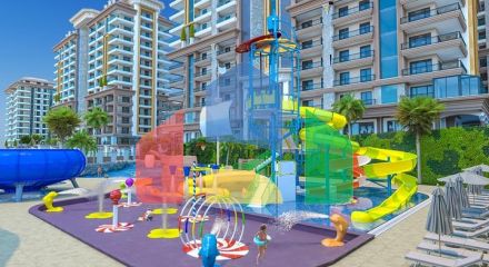 Новый комплекс с богатой инфраструктурой в Махмутларе