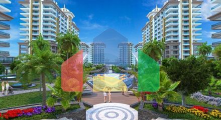 Новый комплекс с богатой инфраструктурой в Махмутларе