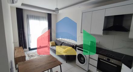 Квартира 1+1 с мебелью и техникой в районе Махмутлар
