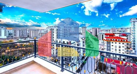 2+1 penthouse in Mahmutlar district