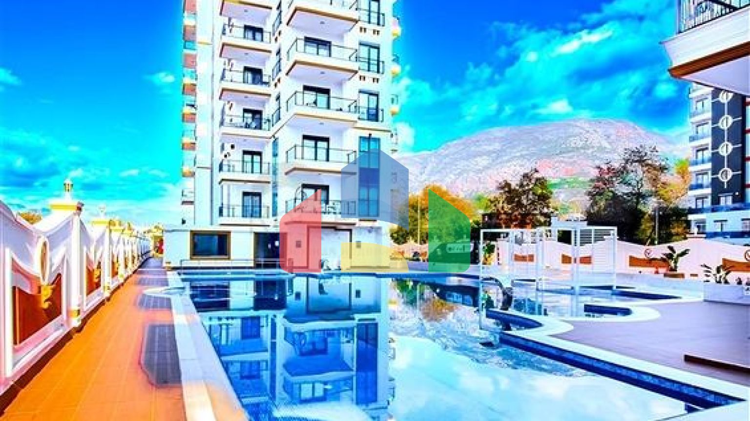 Пентхаус 2+1 в районе Махмутлар