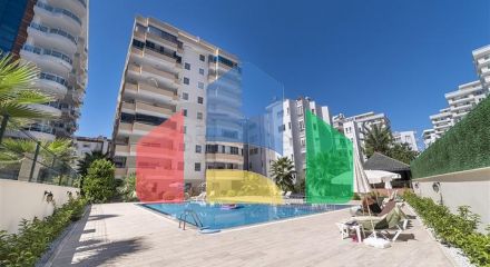 Beautifully designed - 2 bedroom apt - in Mahmutlar / Alanya