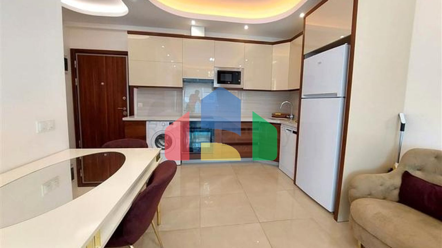 Двухкомнатные апартаменты в Махмутларе