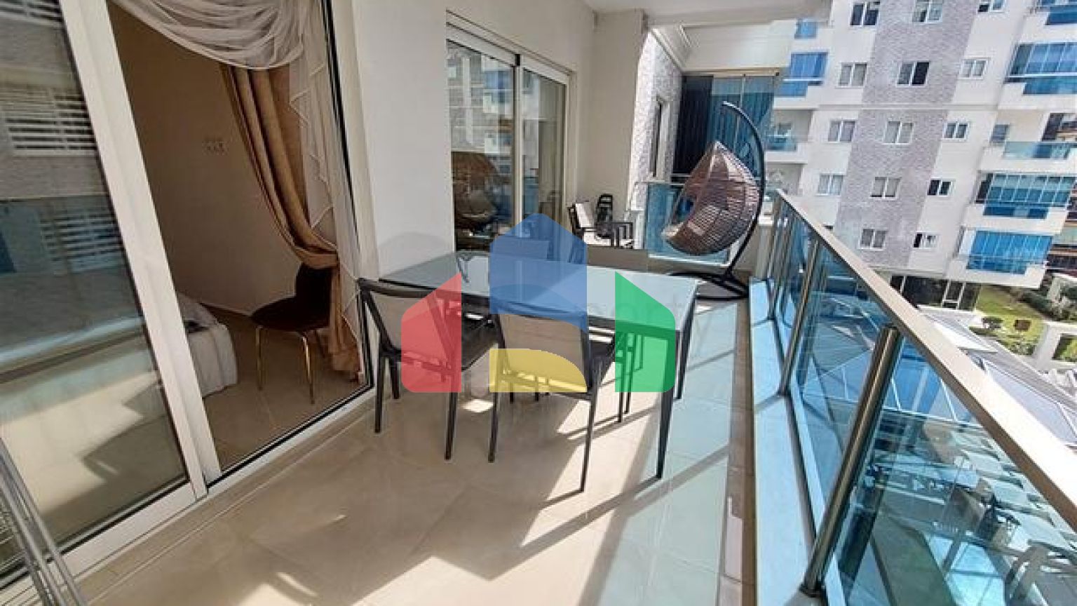 Двухкомнатные апартаменты в Махмутларе