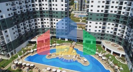 Квартира 2+1 в популярном ЖК отельного типа