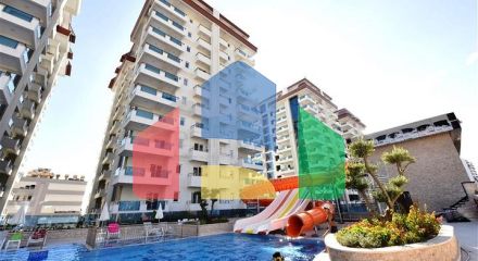 Трёхкомнатная квартира в премиальном жилом комплексе в районе Махмутлар Трёхкомнатная квартира в премиальном жилом комплексе в районе Махмутлар