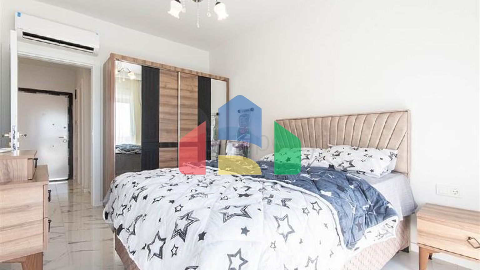 Квартира 1+1 в районе Махмутлар