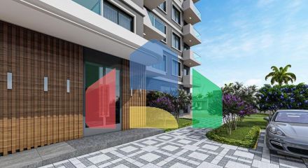 2+1 penthouse in Mahmutlar district