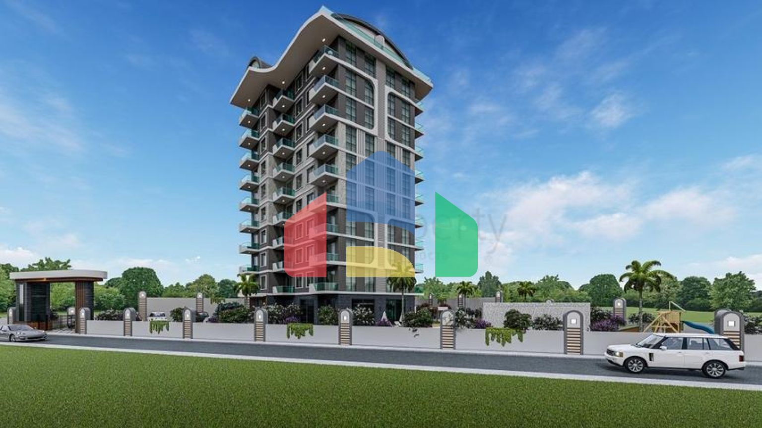 Пентхаус плануванням 2+1 в районі Махмутлар