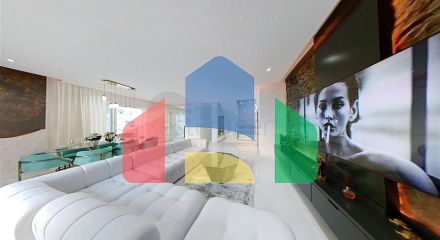 Шикарный пентхаус планировкой 3+1 в районе Махмутлар с видом на море