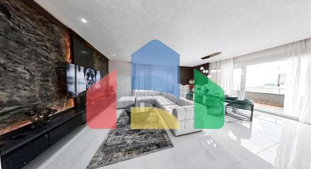 Шикарный пентхаус планировкой 3+1 в районе Махмутлар с видом на море Шикарный пентхаус планировкой 3+1 в районе Махмутлар с видом на море