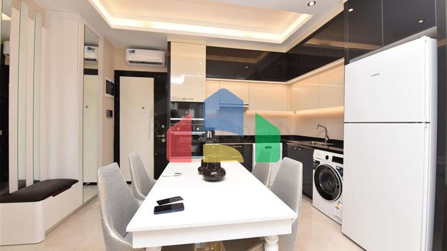 Квартира 1+1 в районе Махмутлар