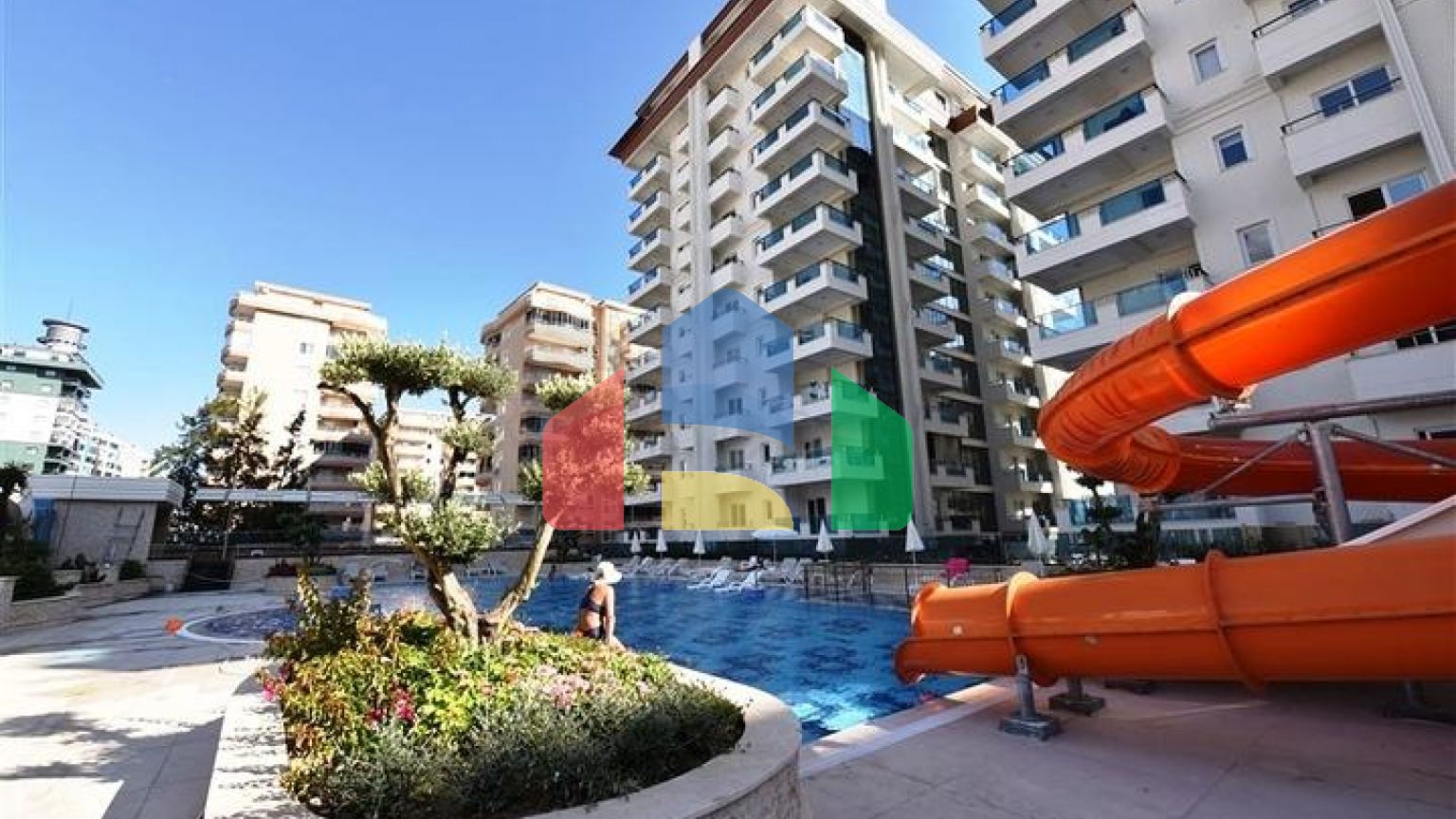 Квартира 1+1 в районе Махмутлар