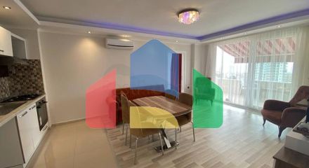 Квартира планировкой 2+1 в районе Махмутлар