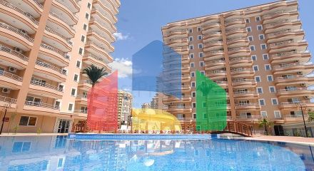 П'ятикімнатний пентхаус в Махмутларі