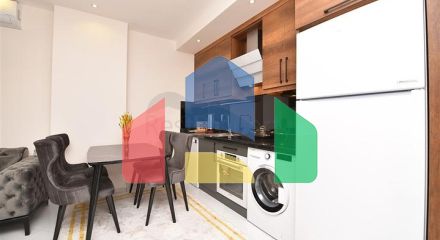 Двухкомнатная квартира с панорамным видом на горы