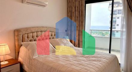 Modern apartment with sea view in the heart of Mahmutlar